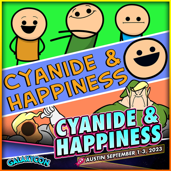 Cyanide & Happiness at GalaxyCon Austin All 3 Days GalaxyCon