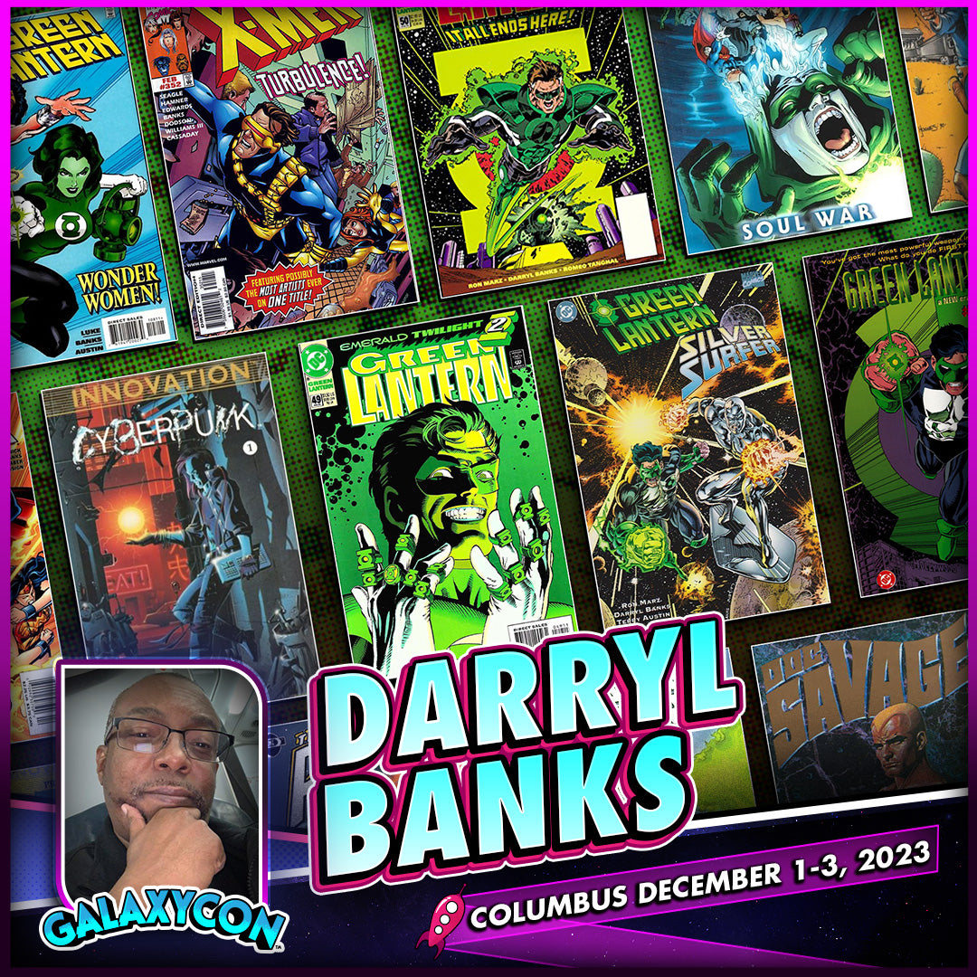 Darryl Banks at GalaxyCon Columbus All 3 Days