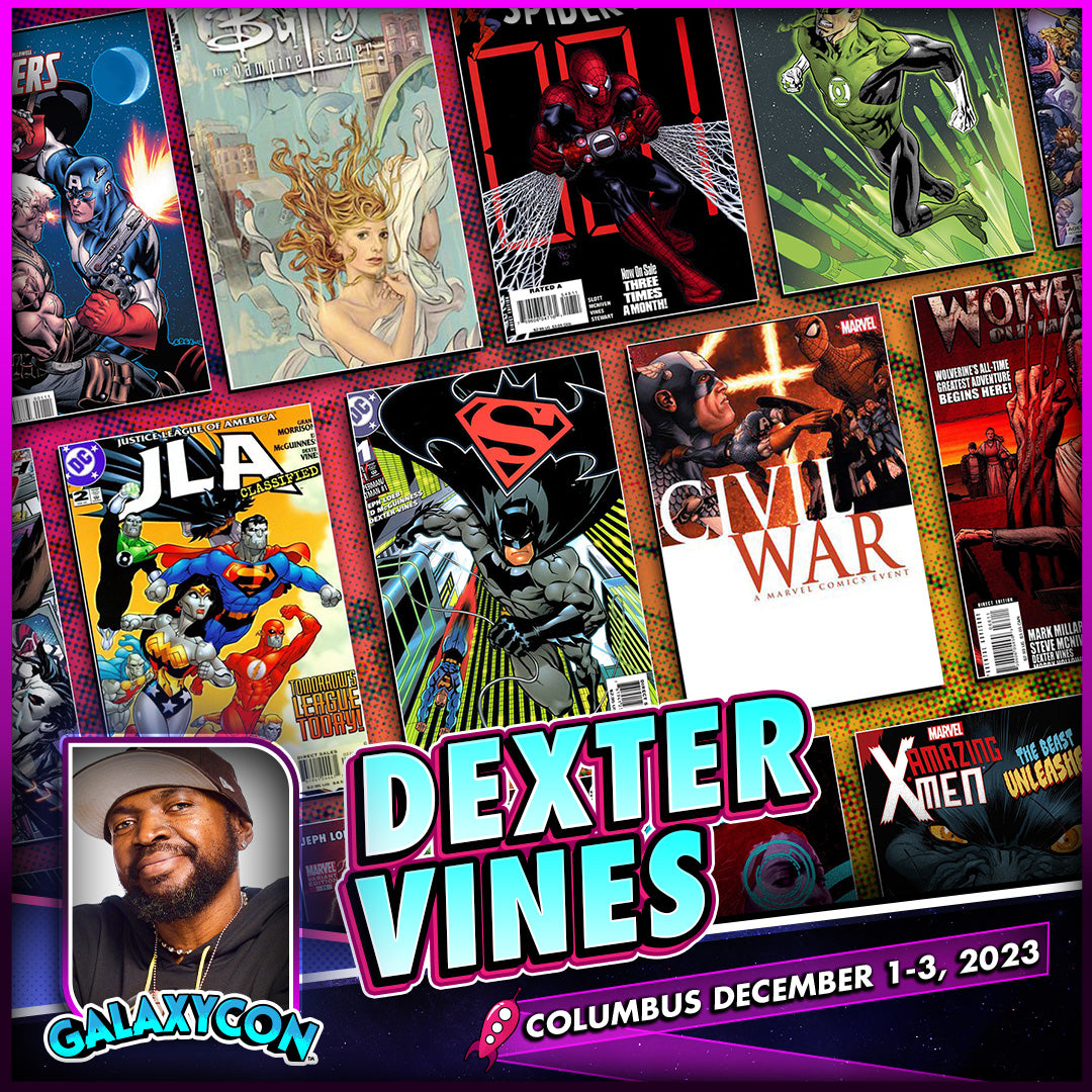 Dexter Vines at GalaxyCon Columbus All 3 Days