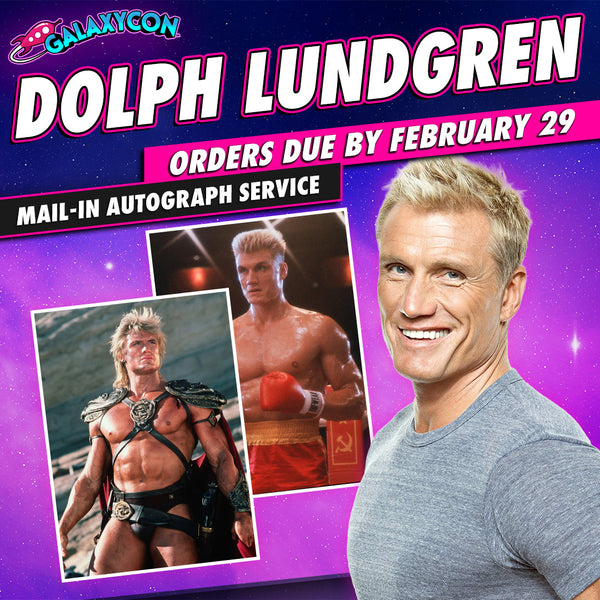 Dolph Lundgren Mail-In Autograph Service: Orders Due February 29th