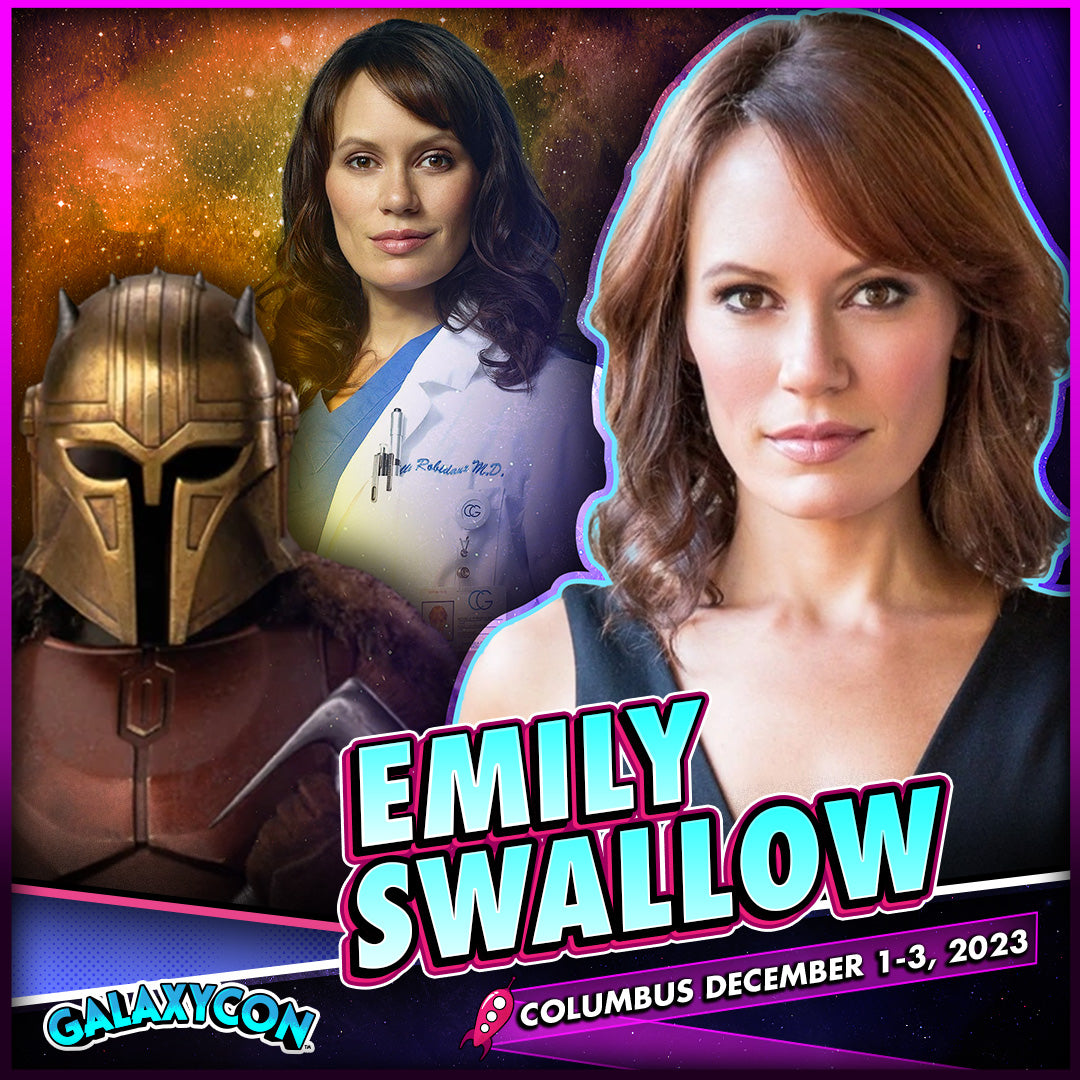 Emily Swallow at GalaxyCon Columbus Saturday & Sunday