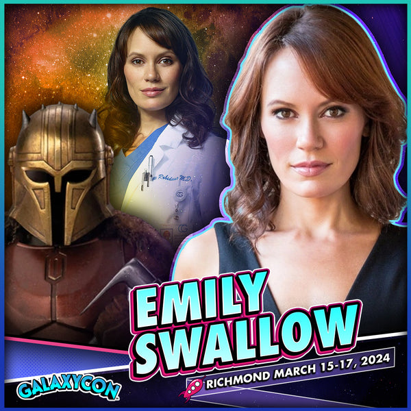 Emily Swallow at GalaxyCon Richmond Saturday & Sunday