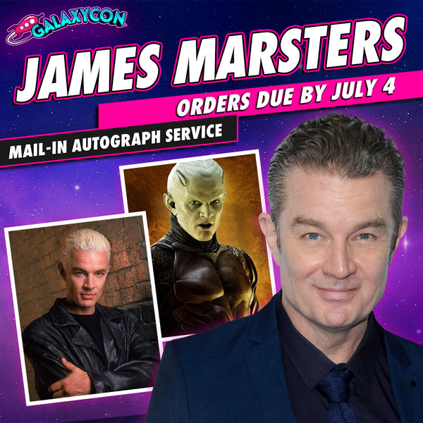James Marsters Mail-In Autograph Service: Orders Due July 4th GalaxyCon