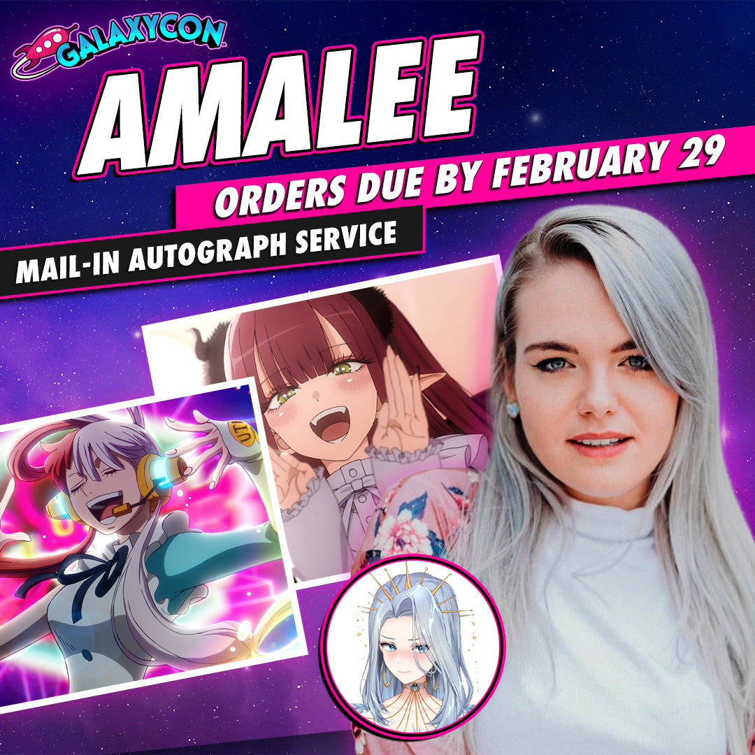 AmaLee Mail-In Autograph Service: Orders Due February 29th GalaxyCon
