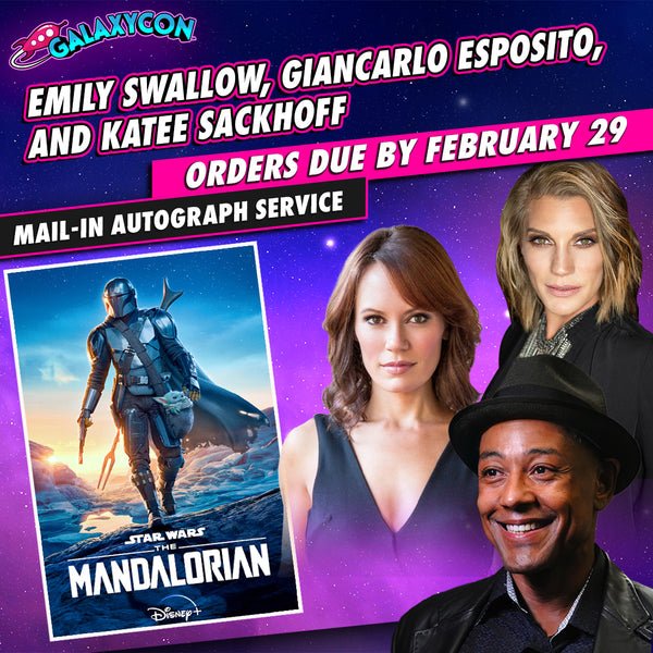 The Mandalorian Mail-In Autograph Service: Orders Due February 29th