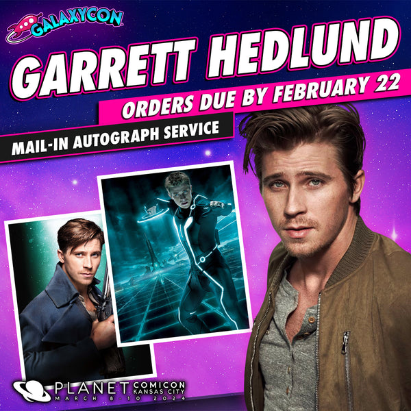 Garrett Hedlund Mail-In Autograph Service: Orders Due February 22nd