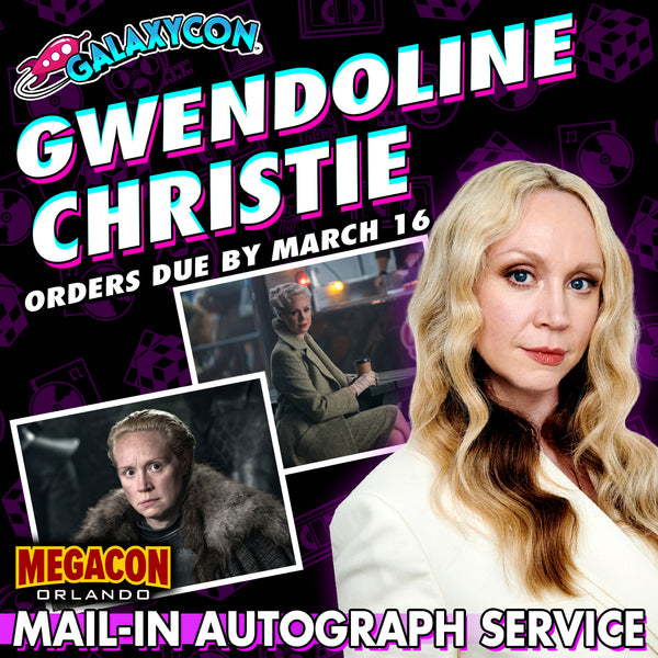 Gwendoline Christie Mail-In Autograph Service: Orders Due March 16th