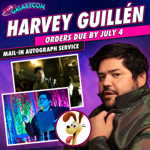 Harvey Guillén Mail-In Autograph Service: Orders Due November 16th GalaxyCon