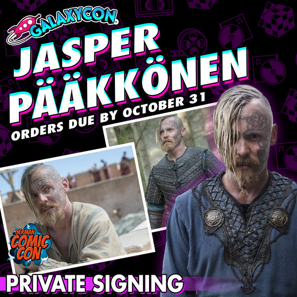 Jasper Pääkkönen Private Signing: Orders Due October 31st