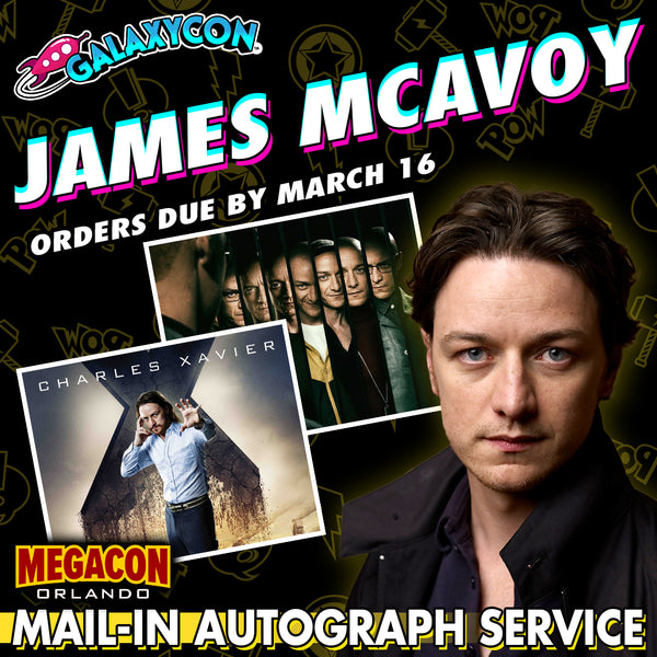 James McAvoy Mail-In Autograph Service: Orders Due March 16th