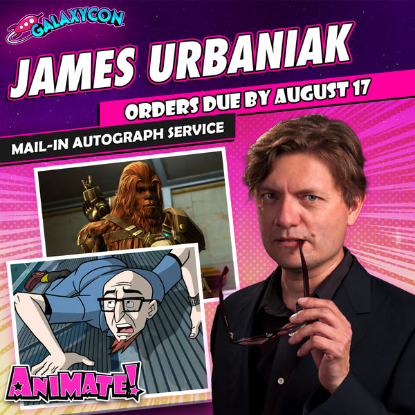 James Urbaniak Mail-In Autograph Service: Orders Due August 17th