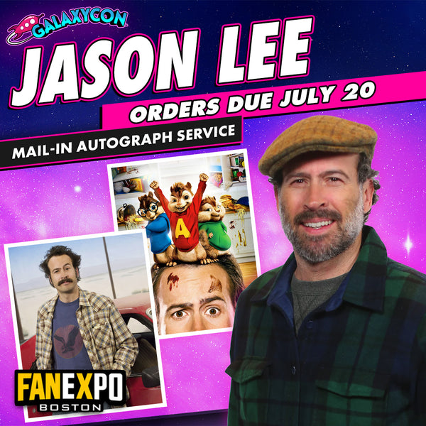Jason Lee Mail-In Autograph Service: Orders Due July 20th GalaxyCon
