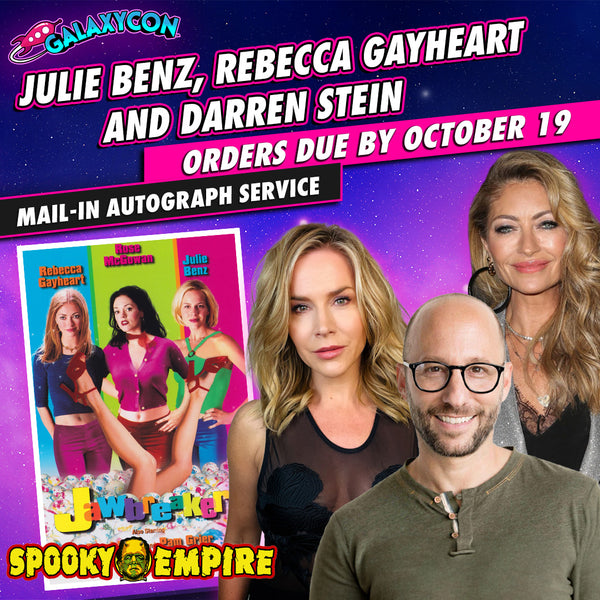 Rebecca Gayheart, Julie Benz & Darren Stein Mail-In Autograph Service: Orders Due October 19th