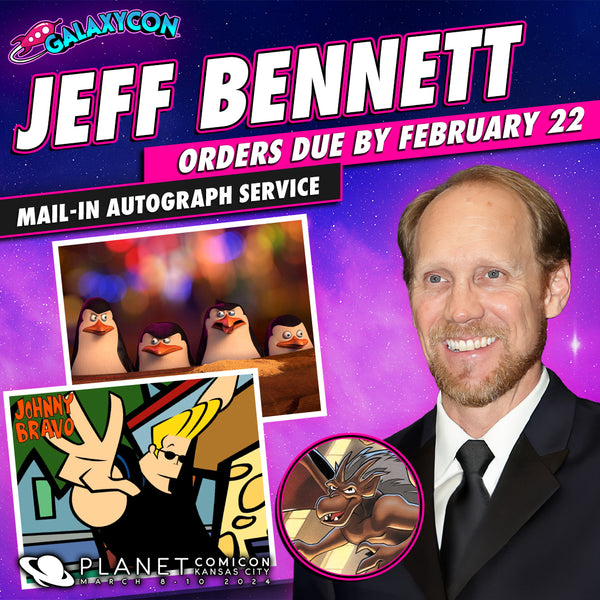 Jeff-Bennett-Mail-In-Autograph-Service-Orders-Due-February-22nd GalaxyCon