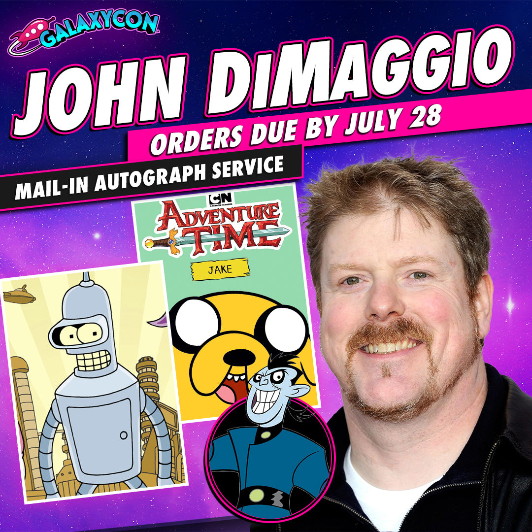 John DiMaggio Mail-In Autograph Service: Orders Due August 3rd GalaxyCon
