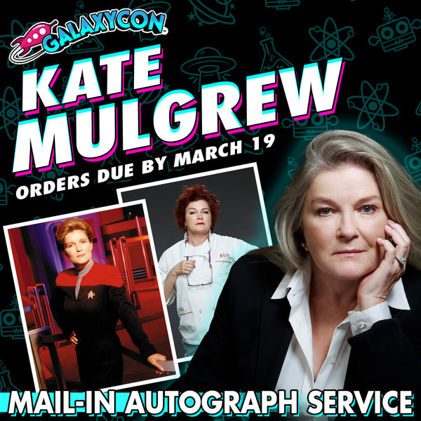 Kate Mulgrew Mail-In Autograph Service: Orders Due March 19th