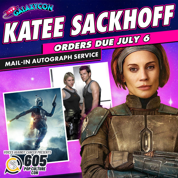 Katee Sackhoff Mail-In Autograph Service: Orders Due July 6th GalaxyCon