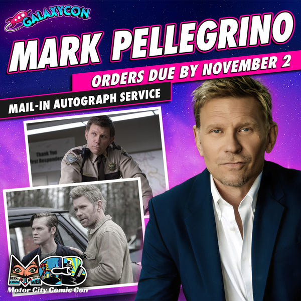 Mark Pellegrino Mail-In Autograph Service: Orders Due November 2nd GalaxyCon