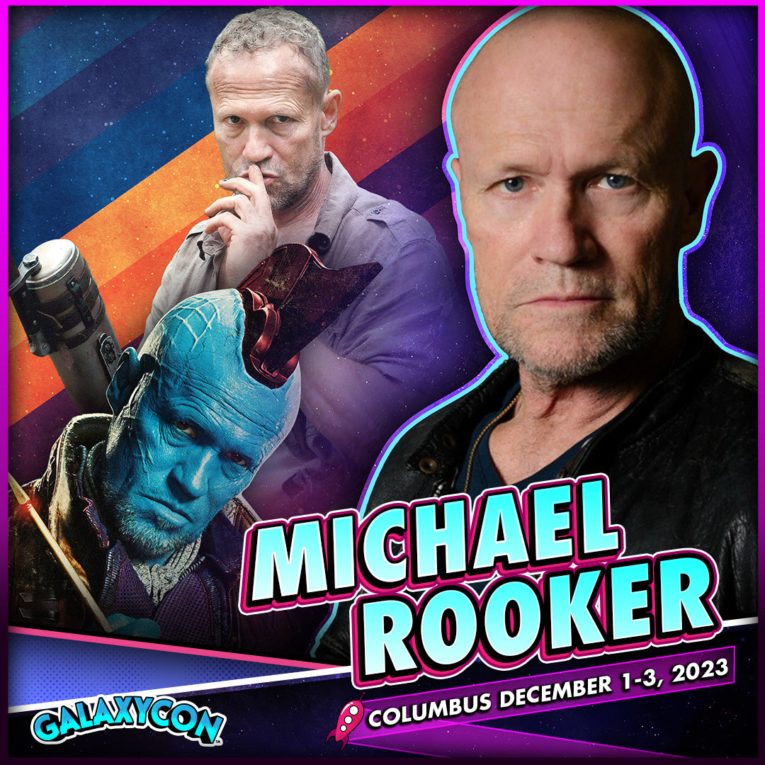 Michael Rooker at GalaxyCon Columbus Saturday & Sunday