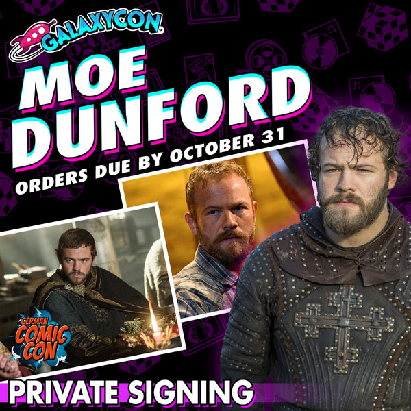 Moe Dunford Private Signing: Orders Due October 31st