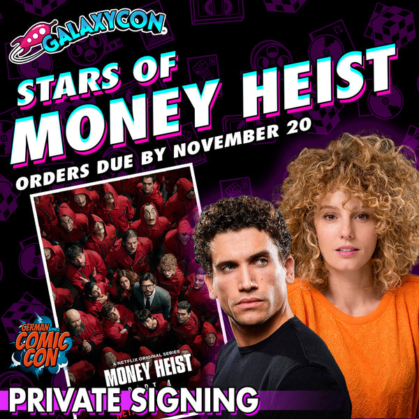 Money Heist Private Signing: Orders Due November 20th