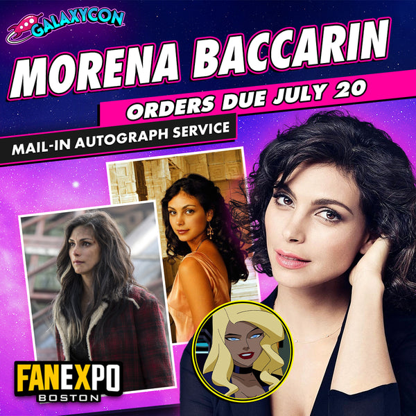 Morena Baccarin Mail-In Autograph Service: Orders Due July 20th GalaxyCon