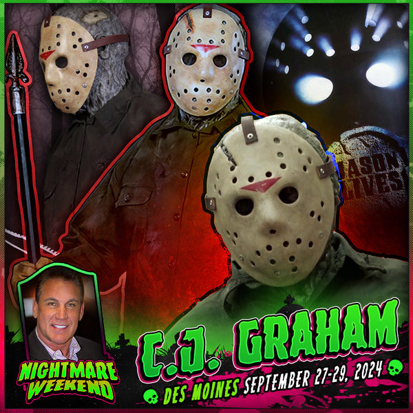 C.J. Graham at Nightmare Weekend Des Moines All 3 Days GalaxyCon