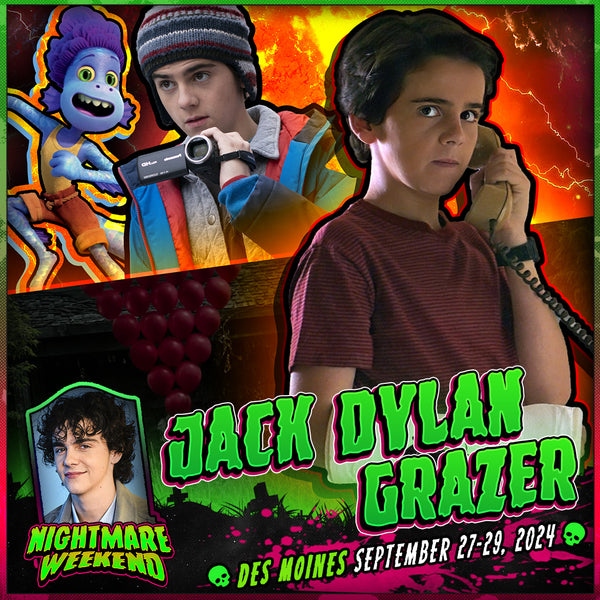 Jack Dylan Grazer at Nightmare Weekend Des Moines All 3 Days GalaxyCon