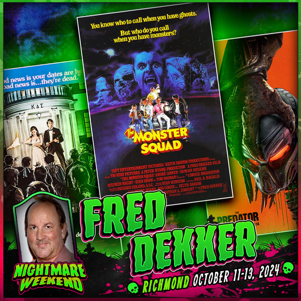 Fred Dekker at Nightmare Weekend Richmond All 3 Days