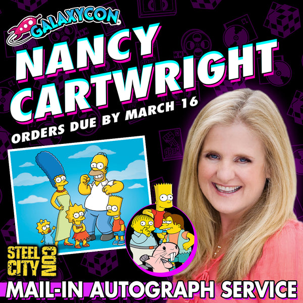Nancy Cartwright Mail-In Autograph Service: Orders Due March 16th