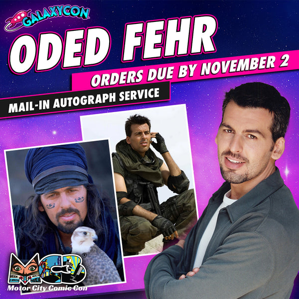 Oded Fehr Mail-In Autograph Service: Orders Due November 2nd