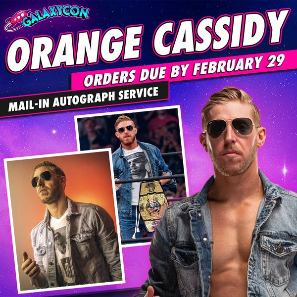Orange Cassidy Mail-In Autograph Service: Orders Due November 16th GalaxyCon