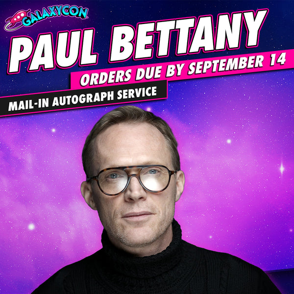 Paul Bettany Mail-In Autograph Service: Orders Due September 14th