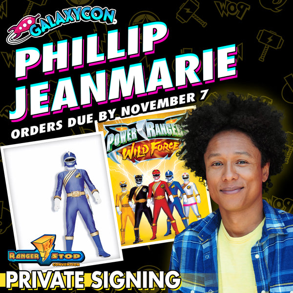 Phillip Jeanmarie Private Signing: Orders Due November 7th