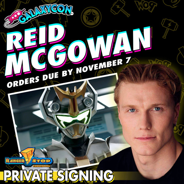 Reid McGowan Private Signing: Orders Due November 7th
