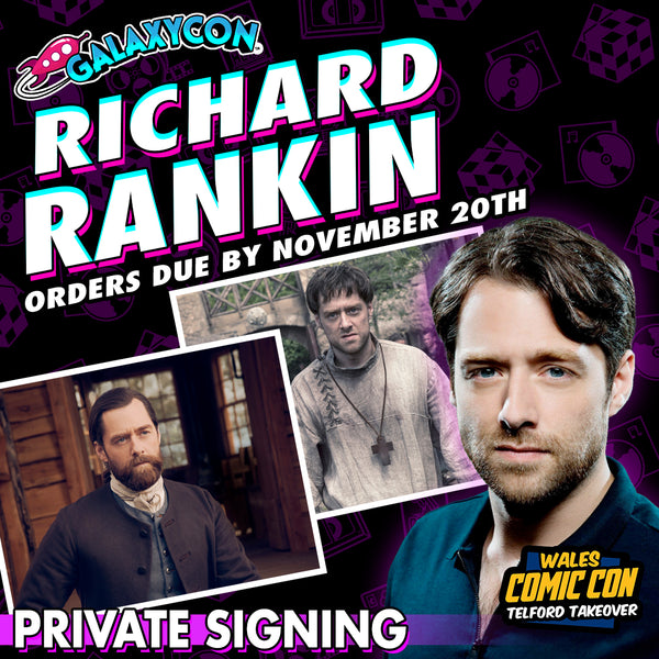 Richard Rankin Private Signing: Orders Due November 20th