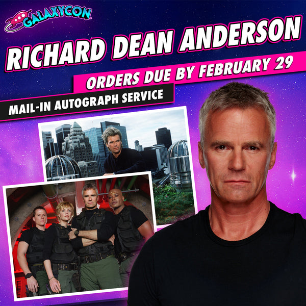 Richard Dean Anderson Mail-In Autograph Service: Orders Due February 29th