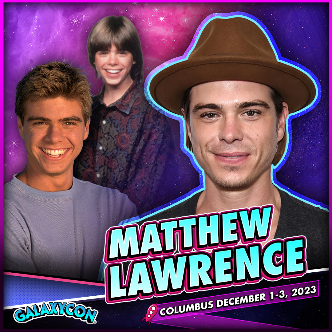 Matthew Lawrence at GalaxyCon Columbus All 3 Days