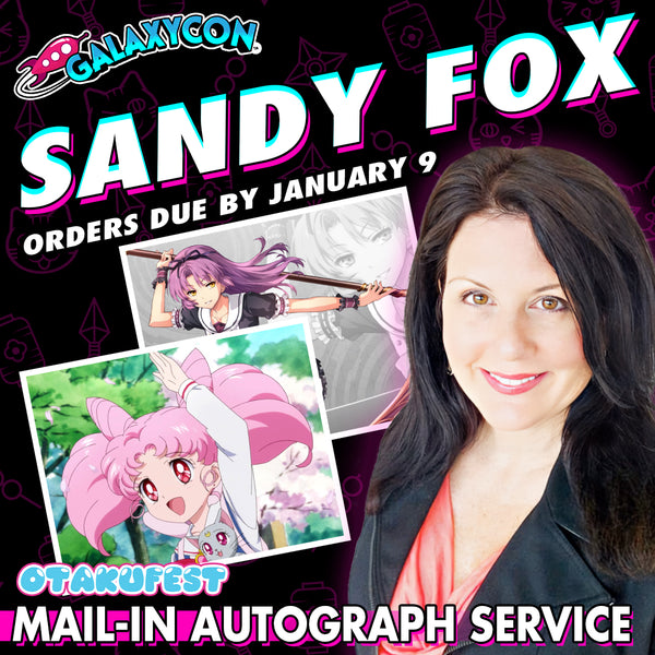 Sandy Fox Mail-In Autograph Service: Orders Due January 9th