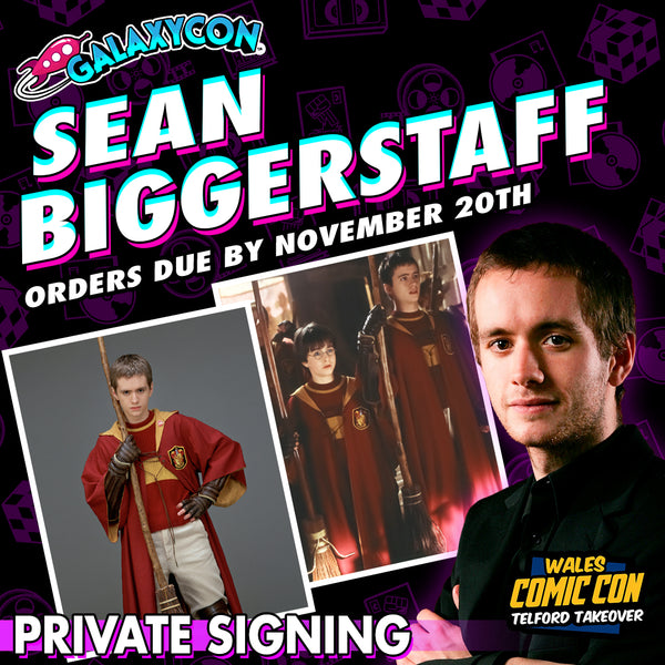 Sean Biggerstaff Private Signing: Orders Due November 20th