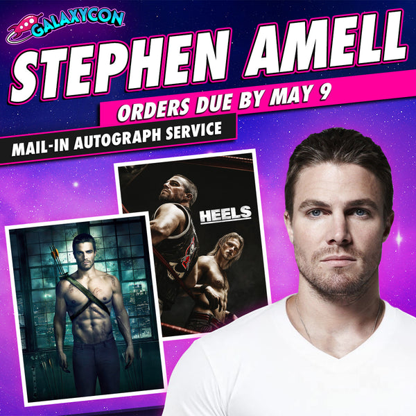 Stephen Amell Mail-In Autograph Service: Orders Due November 16th GalaxyCon