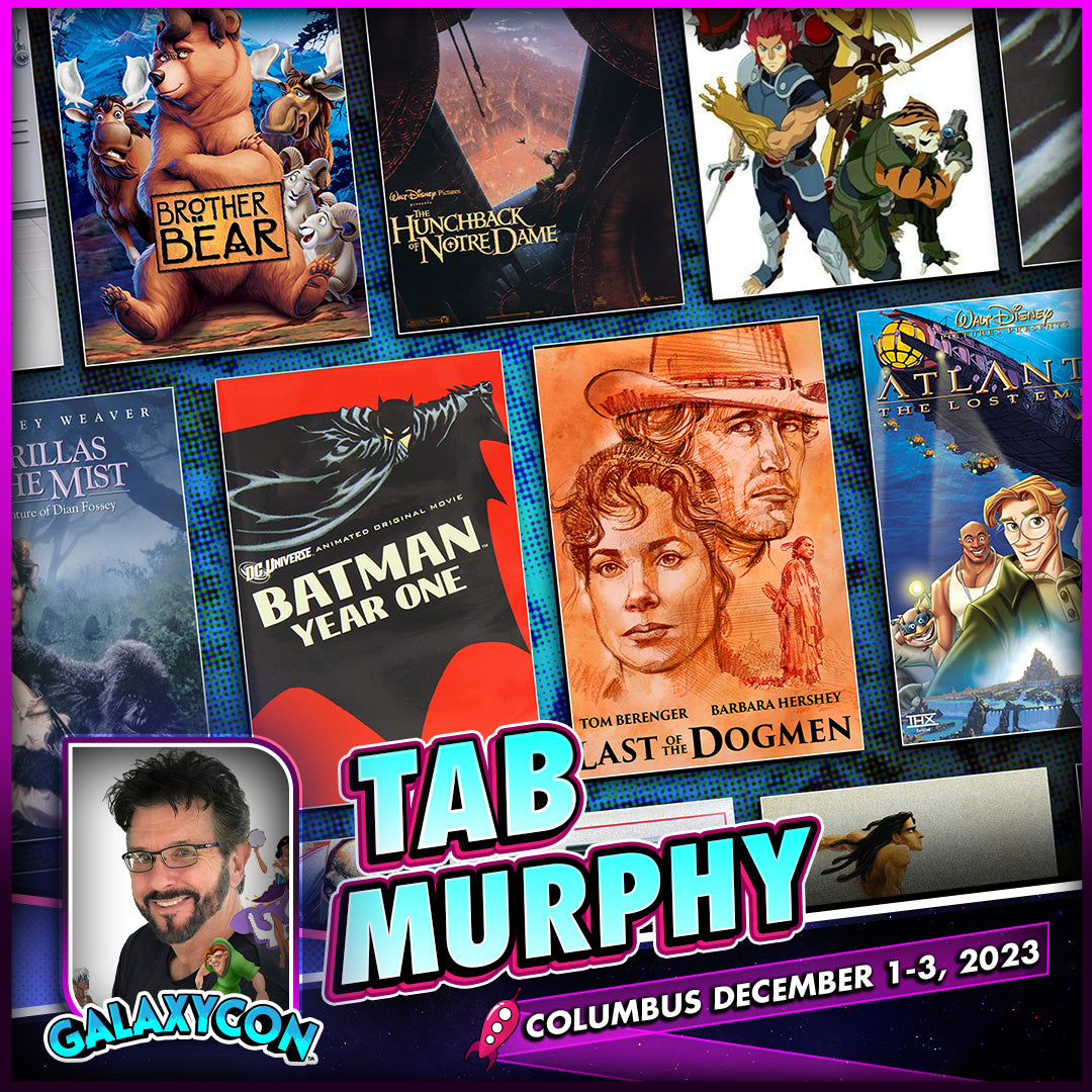 Tab Murphy at GalaxyCon Columbus All 3 Days