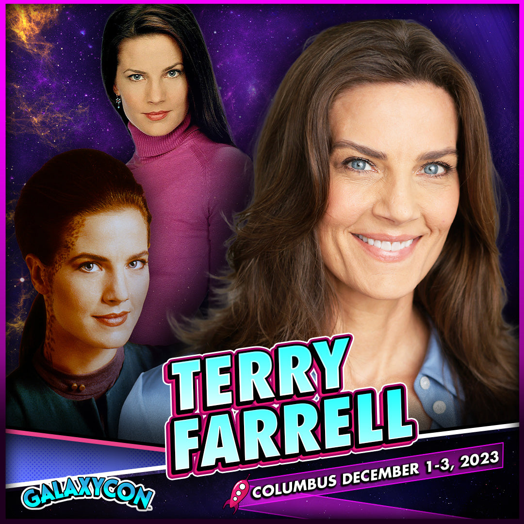 Terry Farrell at GalaxyCon Columbus All 3 Days