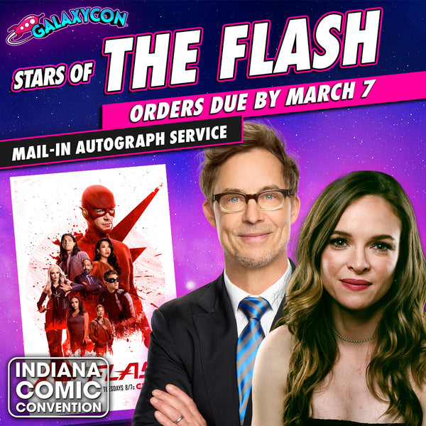 Tom Cavanagh, Carlos Valdes & Danielle Panabaker Mail-In Autograph Service: Orders Due November 2nd GalaxyCon