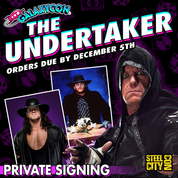The Undertaker Private Signing: Orders Due December 5th