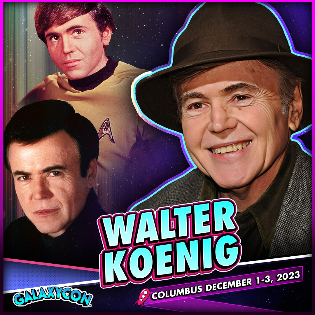 Walter Koenig at GalaxyCon Columbus All 3 Days