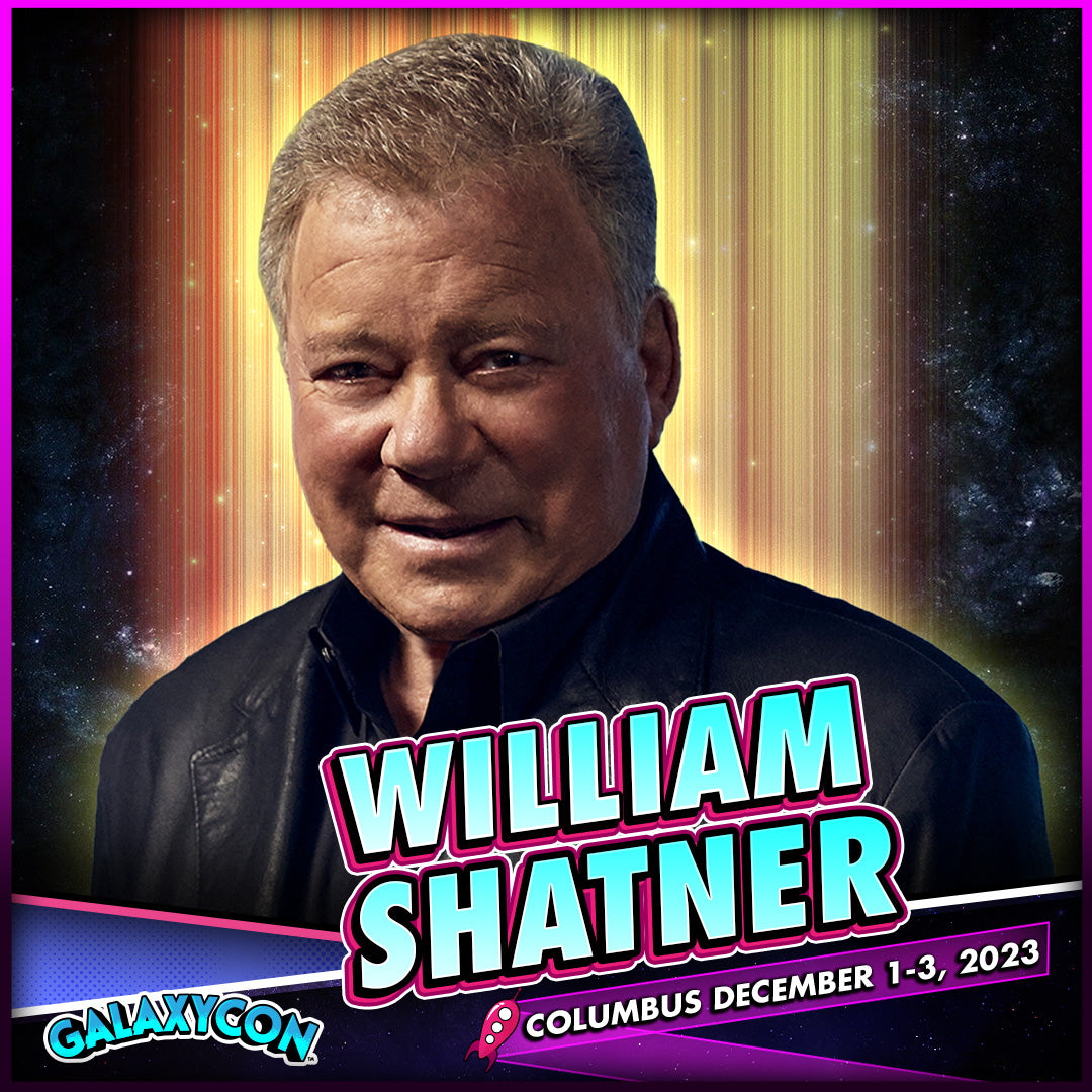 William Shatner at GalaxyCon Columbus Friday & Saturday