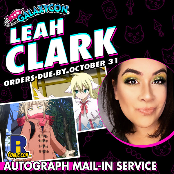Leah Clark Autograph Mail-In Service: Orders Due October 31st