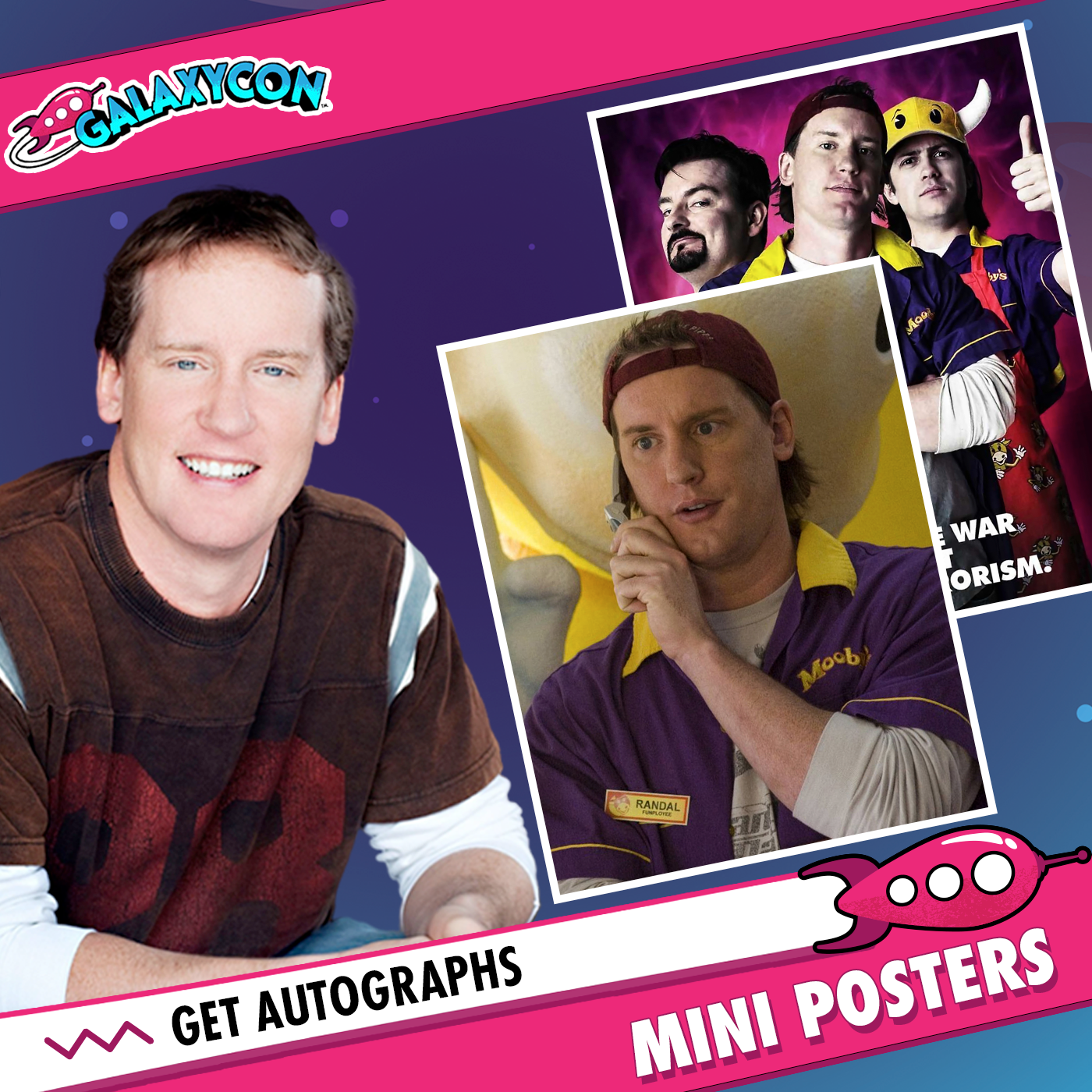 Jeff Anderson: Autograph Signing on Mini Posters, September 2
