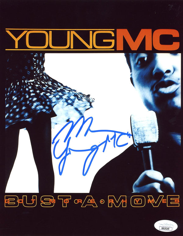 Marvin Young "Young MC" 8x10 Signed Photo JSA Certified Autograph